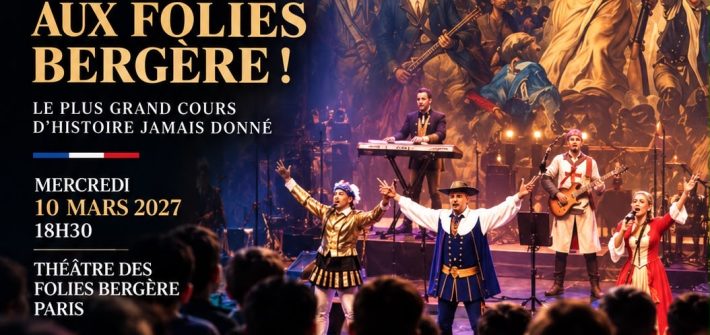 1000 enfants aux Folies Bergère 10 mars Historock